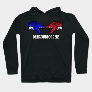 DragonBloggers Red Blue Dragon Head Shirt Hoodie